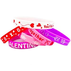 Pulseras de Goma Personalizadas Exclusivas para el Día de San Valentín, Fabricantes de Pulseras - Product Image 2