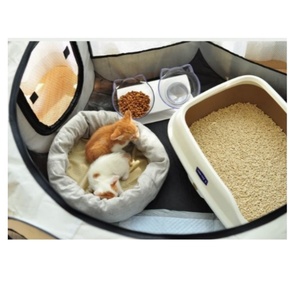 Octogonal Convenientes cercas ao ar livre para Kennel <span class=keywords><strong>Dogs</strong></span> cercadinho Dog Supplies cão Gaiola Dobrável - Product Image 6