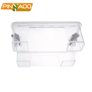 11L hộ gia đình công suất nhỏ phòng trẻ em Đồ chơi búp bê truyện tranh tổ chức Hộp nhựa lưu trữ có nắp - Product Image 3