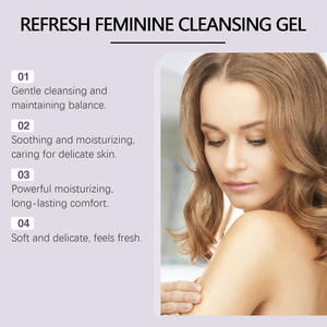Natürlicher pH-Ausgleich Intimwaschgel für Frauen Antibakterielle Intimlotion Pflegegel für Täglichen Gebrauch Angenehme Hygiene Geruchsentfernung OEM Waschmittel Shampoo - Product Image 4