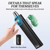 Lampe torche porte-clés en gros, double mode, lumière blanche jade et UV 365nm, identificateur de pierres précieuses 3-en-1 multifonction, OEM ODM personnalisé