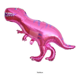공룡 테마 호일 풍선 어린이 생일 풍선 세트 파티 장식 아기 소년 호일 풍선 - Product Image 4