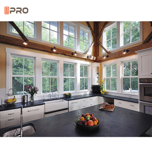 Hot Bán Nhôm Cửa Sổ Đôi TREO CỬA SỔ Grills Thiết Kế Chất Lượng Tốt Nhôm Đôi TREO CỬA SỔ - Product Image 4