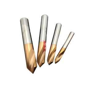 90 <strong>Degree</strong> Carbide AlTin Coated Centering <strong>Chamfer</strong> Drill CNC Milling Machine Tool OEM/ODM - Product Image 4