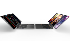 2025 Brandneuer Laptop mit drei Bildschirmen, Core i7 Prozessor, Gesichtserkennung zum Entsperren, unterstützt Multi-Screen-Anzeige für den persönlichen Gebrauch - Product Image 4
