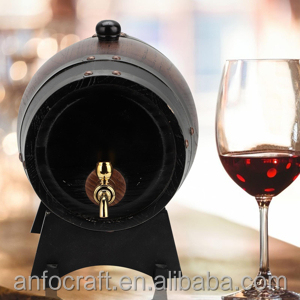 Baril de chêne pour le vieillissement Whisky Vin Tequila Mini Bourbon Barrel Home Bar Decorcheap fait à la main tache couleur pin whisky en bois - Product Image 3