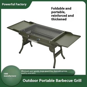 Fabricant professionnel de gril de <span class=keywords><strong>barbecue</strong></span> en acier inoxydable <span class=keywords><strong>Barbecue</strong></span> à charbon de bois ignifuge portable pour camping en plein air - Product Image 2
