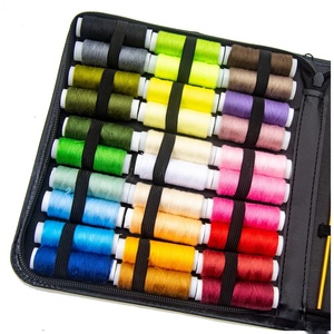<span class=keywords><strong>Kit</strong></span> <span class=keywords><strong>de</strong></span> Costura y <span class=keywords><strong>Bordado</strong></span> <span class=keywords><strong>de</strong></span> 30 Hilos con Diseño Simple y Componentes <span class=keywords><strong>de</strong></span> Cuero - Juego <span class=keywords><strong>de</strong></span> Herramientas <span class=keywords><strong>de</strong></span> Costura - Product Image 4