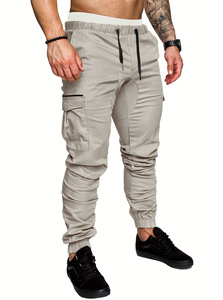 Nuovi <span class=keywords><strong>Pantaloni</strong></span> Cargo da Uomo alla Moda <span class=keywords><strong>con</strong></span> Coulisse per Sport all'Aperto, Jogging, <span class=keywords><strong>con</strong></span> Tasche Laterali, <span class=keywords><strong>Pantaloni</strong></span> da Tuta all'Ingrosso - Product Image 6