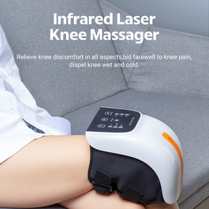 Smart Electric Vibration Heating Knie massage gerät mit Wärme und Kompression Magnetische Schmerz linderung Massage produkte Massage gerät Knie - Product Image 6