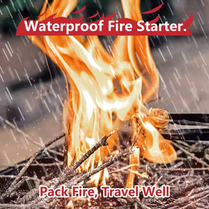 Tumbleweed bois naturel cire allume-feu FSC allume-feu bâton mariage décor à la maison Camp BBQ accessoires de survie Arts et artisanat - Product Image 4