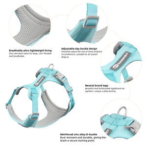 कस्टम लोगो मैकरन शैली हल्के लक्जरी खाली समायोज्य कुत्ते के लिए उपयोग करना - Product Image 2