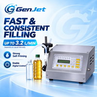 Remplisseuse de liquides pour petites bouteilles GFK160, 35W, contrôle numérique électrique, pompe à diaphragme haute précision pour boissons, aliments, produits chimiques