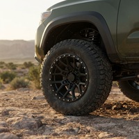 Rueda de Aleación para Rangers, Broncos, Tacoma, 17x9, 18x9, 20x9 Pulgadas, PCD 6X139.7, 6X135, Rueda Todoterreno, Rueda de Aluminio