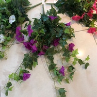 Panier suspendu en plastique A-1463 pour la production sur mesure de bougainvilliers et de pétunias artificiels, bouquet de fleurs