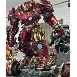 Marvel Hulkbuster Rüstung Mk 44 Harz Handwerk Statue Modell sammler Marvel Action-Figur Glasfaser Ironman-Skulptur