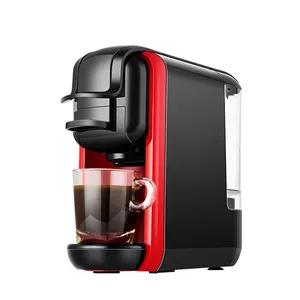 Toptan 3 1 çok fonksiyonlu Espresso makineleri 600ml kapsül kahve makinesi 1450w elektrikli 19bar kahve makinesi