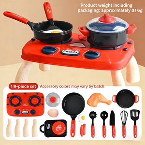 Ensemble de <span class=keywords><strong>cuisine</strong></span> de jeu d'imitation Yuglow pour enfants avec lumière, table de cuisson électrique de simulation, jouets éducatifs pour garçons et filles - Product Image 6