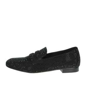 Mocassini da Donna Braccialini BA77 Neri, Scarpe Basse Eleganti - Product Image 1