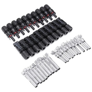 Conector macho hembra MC4 30A 1000V 2,5 4 6mm para panel fotovoltaico 20 piezas - Product Image 1