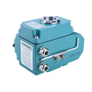 HEA श्रृंखला चीन 220VAC 24VDC 4-20 मा 90 डिग्री तिमाही बारी रोटरी बिजली Actuator वाल्व