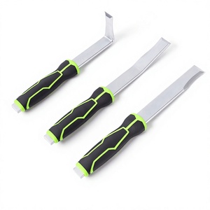 Outil de réparation automobile, ensemble de 3 grattoirs en acier, outils à main pour carrosserie et découpe - Product Image 5