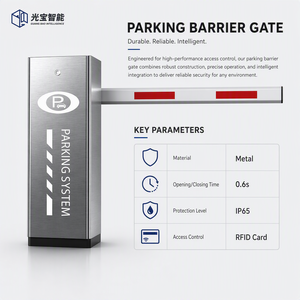 Barrera de Estacionamiento Automática de Alta Velocidad de 0.6s, Puerta Eléctrica Impermeable IP65, Control de Acceso de Vehículos con Sistema de Tarjeta RFID - Product Image 3