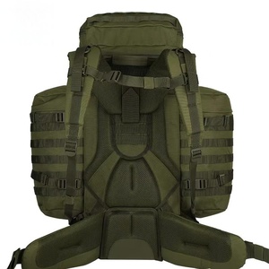 <span class=keywords><strong>Sac</strong></span> <span class=keywords><strong>à</strong></span> <span class=keywords><strong>dos</strong></span> tactique de randonnée en plein air de grande capacité 90L pour unisexe, imperméable, robuste, en polyester, avec système MOLLE - Product Image 2