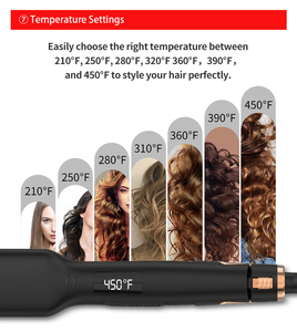 ULELAY <span class=keywords><strong>Plancha</strong></span> de <span class=keywords><strong>pelo</strong></span> más vendida <span class=keywords><strong>para</strong></span> cabello <span class=keywords><strong>grueso</strong></span> 100% Pure Titanium Wide Flat Iron <span class=keywords><strong>para</strong></span> una pasada <span class=keywords><strong>para</strong></span> lograr un aspecto elegante - Product Image 5