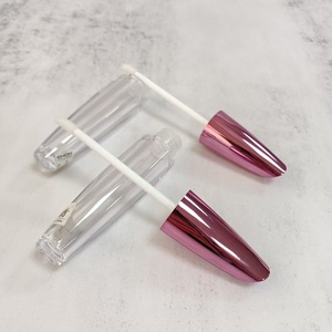 Wholesale Cute <b>Clear</b> PETG Lip <b>Gloss</b> Tubes 6ml Screw Cap Cosmetic Packaging Empty Lip Glaze Makeup Containers - Product Image 3