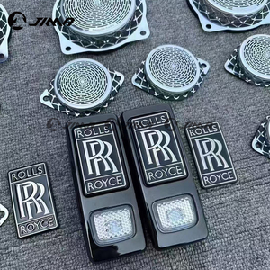 Cubierta de Bocina Plateada y Negra para Rolls-Royce, Compatible con Phantom, con la Opción de Actualizar a la Versión BB con el Logotipo Theblack - Product Image 5