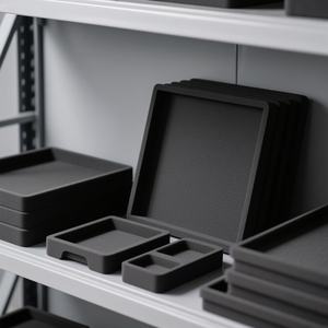 Personnalisable Haute Épaisseur Élastique <span class=keywords><strong>Isolant</strong></span> Velours Tissu De Protection Matériau De Rembourrage EVA Mousse Insert <span class=keywords><strong>Film</strong></span> À Bulles D'air pour - Product Image 1