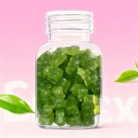 Bonbons gélifiés pour adultes stimulant le métabolisme avec extrait de thé vert matcha EGCG et vitamine C - Vitamines