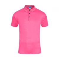 Zomer poloshirt met één zak, 100% polyester, aangepast logo voor restaurant uniformen, promotionele kleding, bedrijfskleding, teamkleding