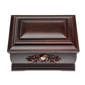 畅销福禄寿实木乌木男女生日盒原木小棺材葬礼用品中国 - Product Image 1