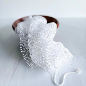Esponjas exfoliantes africanas, toalla de malla para baño, paño de baño de doble cara para lavar y exfoliar la piel, para una piel suave, exfoliante para la espalda y la ducha. - Product Image 5
