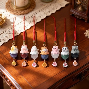 Vente en gros de pendentifs en cristal authentiques Star Wish, boîte mystère, personnages d'elfes de Hayao <span class=keywords><strong>Miyazaki</strong></span>, ornements suspendus pour téléphones et sacs - Product Image 1