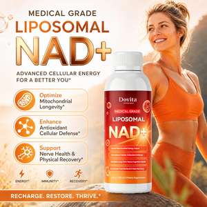 OEM แบรนด์ส่วนตัว น้ำยา NAD+ บริสุทธิ์ชนิดรับประทาน สูตรออกฤทธิ์เร็ว ส่วนผสมพรีเมียม ได้รับการรับรองมาตรฐาน GMP ผ่านการทดสอบความปลอดภัยโดยบุคคลที่สาม สำหรับธุรกิจ B2B - Product Image 3