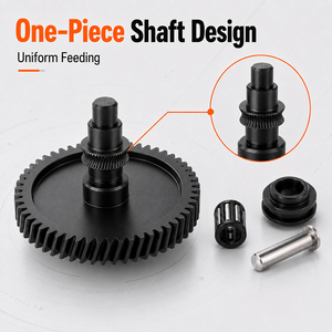 Kit Ingranaggi Estrusore per Stampante 3D Anycubic Kobra 3 Max, Doppia Trasmissione a Ingranaggi, Filamento 1.75mm, Acciaio Temprato Nero, Parte di Ricambio - Product Image 3
