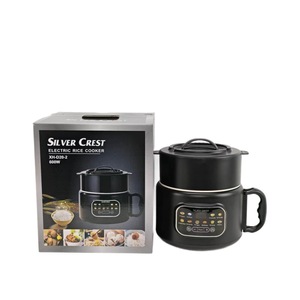 Silver Crest Electric Rice Cooker 600W Multi Function Smart Cooker With Timer For Home <b>Kitchen</b> Use - Product Image 2