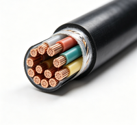 Kabel LAN Outdoor Cat5e UTP 4 Pasang 8 Inti Tembaga Padat 250MHz 1000Mbps 305m 1000ft Roll Kabel CCTV IP untuk Kamera
