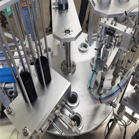 Machine d'emballage automatique pour yaourt en pot PP, remplissage, scellement et bouchage, machine d'emballage pour le beurre