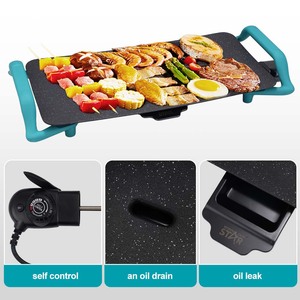 กระทะย่างไฟฟ้า Winning Star พร้อมด้ามจับเบกาไลท์ สำหรับย่างและปรุงสเต็ก - Product Image 3