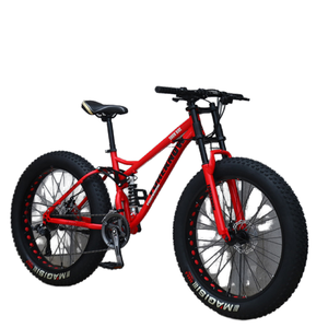 Vélo de montagne personnalisé avec pneus ultra larges pour adultes, jeux de banlieue à grande vitesse avec pédale ordinaire et <span class=keywords><strong>fourche</strong></span> en acier - Product Image 4