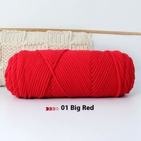 Vente en gros de différentes couleurs de 8 parts de fil mélangé pour tricoter des pulls couvertures et des gants