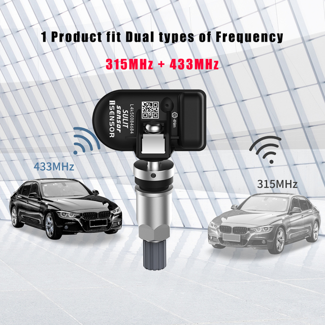 CG TS01 Programmable Universal TPMS Sensor 315MHz/433MHz MX-Sensor TPMS Sensor for TPM 90 TPMS Tool