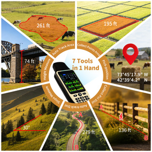 Mètre GPS portable ZL660, très demandé, outil de mesure de surface terrestre haute précision avec 6 satellites et écran couleur de 3,2 pouces - Product Image 5