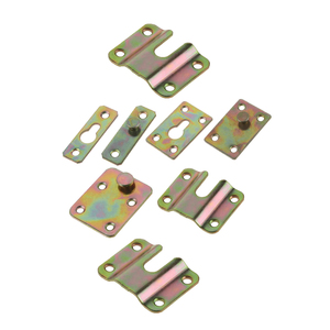 Connecteur de canapé à <span class=keywords><strong>charnière</strong></span> personnalisé en acier au carbone, finition zincée, quincaillerie de mobilier, <span class=keywords><strong>charnière</strong></span> de dossier de canapé - Product Image 5