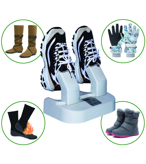 Portable Electric Shoe Warmer & Dryer with Timer 220v Dehumidify Ozone Helmet Ski Boot Dryer Shoe Heater Sterilizer