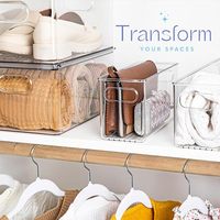 Offre Spéciale : Lot de 4 Boîtes de Rangement Empilables Transparentes pour Réfrigérateur, Idéales pour Aliments, Légumes et Fruits
